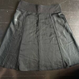 Mossimo Supply Co Black Knee-Length A-Line Skirt